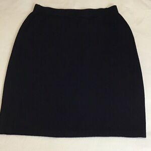 St. John Basics Santana knit Knee Skirt